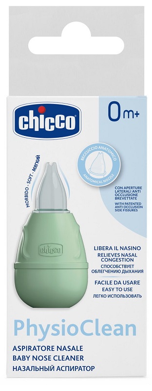 ASPIRATORE NASALE PHYSIOCLEAN CHICCO - Farmacia Murachelli Di Putelli dr. Giovanni
