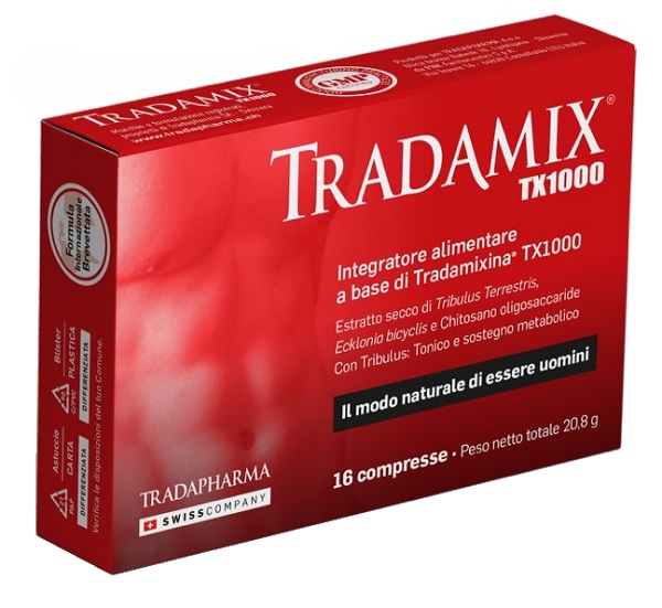 TRADAMIX TX 1000 ASTUCCIO 16 COMPRESSE - Farmacia Murachelli Di Putelli dr. Giovanni
