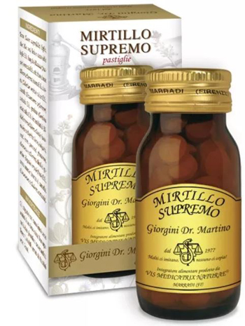 MIRTILLO SUPREMO 80 PASTIGLIE - Farmacia Murachelli Di Putelli dr. Giovanni