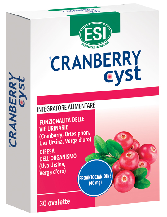 ESI CRANBERRY CYST 30 OVALETTE - Farmacia Murachelli Di Putelli dr. Giovanni