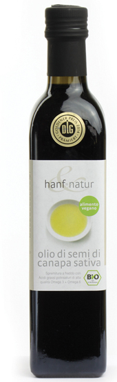 HANF&NATUR CANAPA OLIO DI SEMI BIO 500 ML - Farmacia Murachelli Di Putelli dr. Giovanni