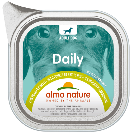DAILY MENU DOGS CON POLLO E PISELLI 100 G - Farmacia Murachelli Di Putelli dr. Giovanni