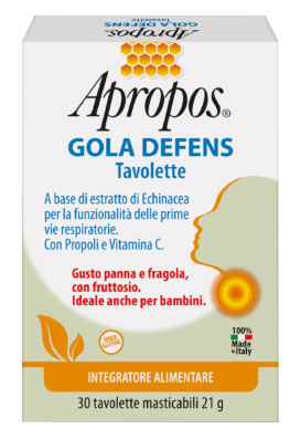 APROPOS GOLA DEFENS 30 TAVOLETTE - Farmacia Murachelli Di Putelli dr. Giovanni