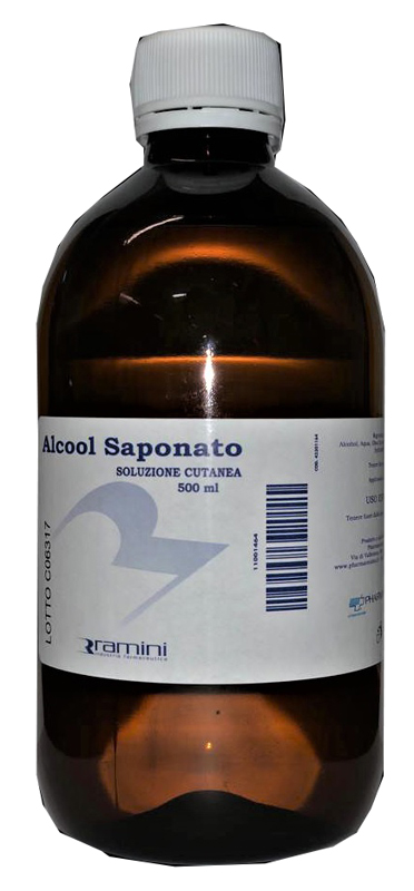 ALCOOL SAPONATO SOLUZIONE 500 ML - Farmacia Murachelli Di Putelli dr. Giovanni