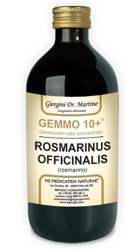 GEMMO 10+ ROSMARINO LIQUIDO ANALCOLICO 500 ML - Farmacia Murachelli Di Putelli dr. Giovanni