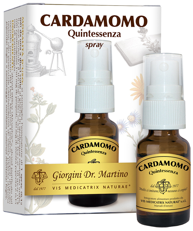 CARDAMOMO QUINTESSENZA SPRAY 15 ML - Farmacia Murachelli Di Putelli dr. Giovanni