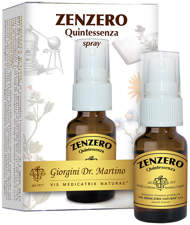 ZENZERO QUINTESSENZA SPRAY 15 ML - Farmacia Murachelli Di Putelli dr. Giovanni