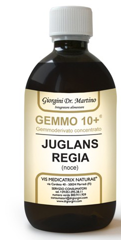 GEMMO 10+ NOCE 500 ML LIQUIDO ANALCOLICO - Farmacia Murachelli Di Putelli dr. Giovanni