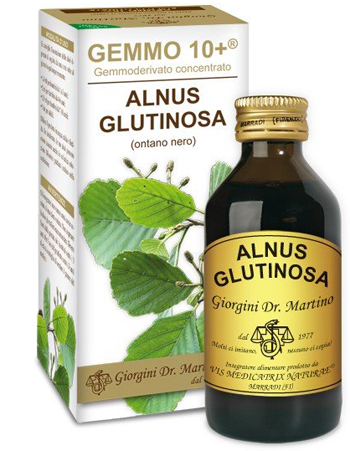GEMMO 10+ ONTANO NERO 100 ML LIQUIDO ANALCOLICO - Farmacia Murachelli Di Putelli dr. Giovanni