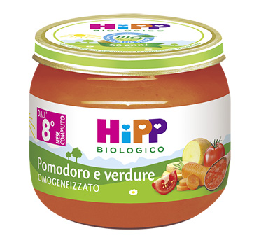 HIPP BIO HIPP BIO OMOGENEIZZATO SUGO POMODORO VERDURE 2X80 G - Farmacia Murachelli Di Putelli dr. Giovanni