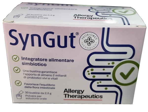 SYNGUT 30 BUSTINE DI LIOFILIZZATO DA 2,5 G IN ASTUCCIO 75 G - Farmacia Murachelli Di Putelli dr. Giovanni