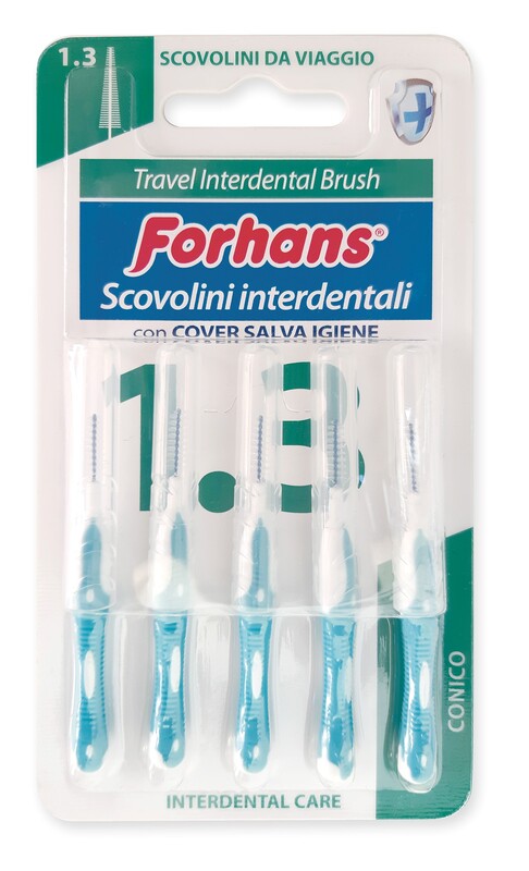 FORHANS TRAVEL INTERDENTAL BRUSH 1,3 - Farmacia Murachelli Di Putelli dr. Giovanni