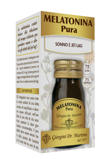 MELATONINA PURA 75 PASTIGLIE - Farmacia Murachelli Di Putelli dr. Giovanni