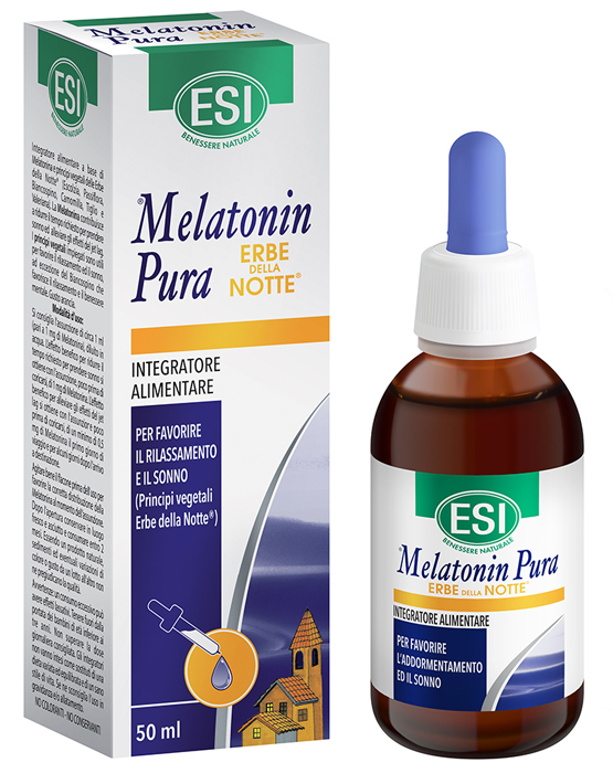 ESI MELATONIN PURA GOCCE ERBE NOTTE 50 ML - Farmacia Murachelli Di Putelli dr. Giovanni