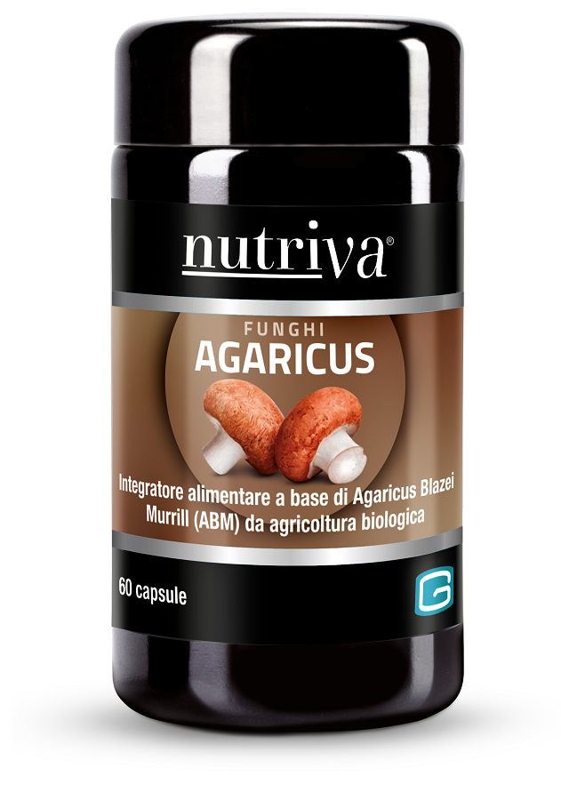 NUTRIVA AGARICUS BIO 60 CAPSULE VEGETALI - Farmacia Murachelli Di Putelli dr. Giovanni