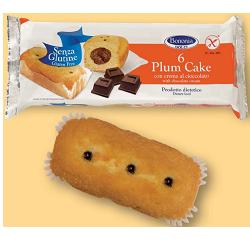 BONONIA PLUMCAKE CREMA CIOCCOLATO SENZA GLUTINE 6 X 45 G - Farmacia Murachelli Di Putelli dr. Giovanni