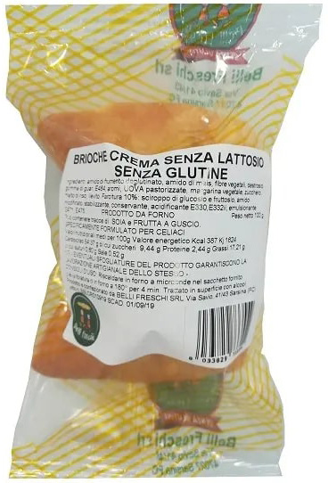 BRIOCHE CREMA FUORI FRIGO 100 G - Farmacia Murachelli Di Putelli dr. Giovanni