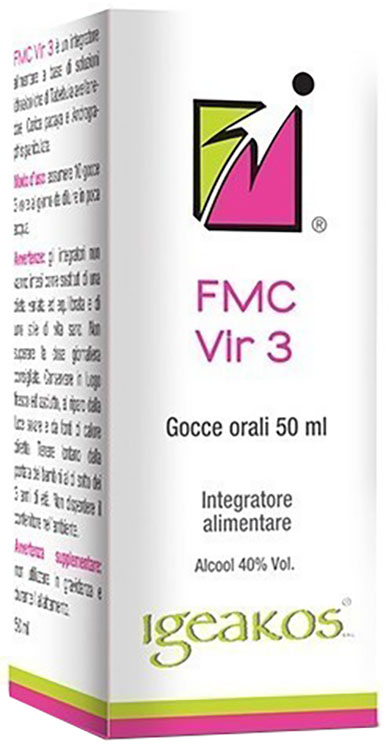 FMC VIR 3 GOCCE ORALI 50 ML - Farmacia Murachelli Di Putelli dr. Giovanni
