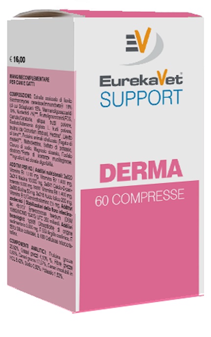 EUREKAVET SUPPORT DERMA 60 COMPRESSE - Farmacia Murachelli Di Putelli dr. Giovanni
