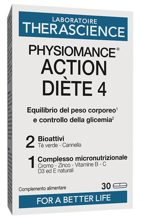 PHYSIOMANCE ACTION DIETE 4 30 COMPRESSE - Farmacia Murachelli Di Putelli dr. Giovanni