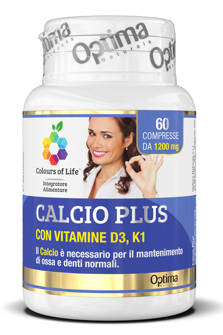 COLOURS OF LIFE CALCIO PLUS 60 COMPRESSE 1200 MG - Farmacia Murachelli Di Putelli dr. Giovanni