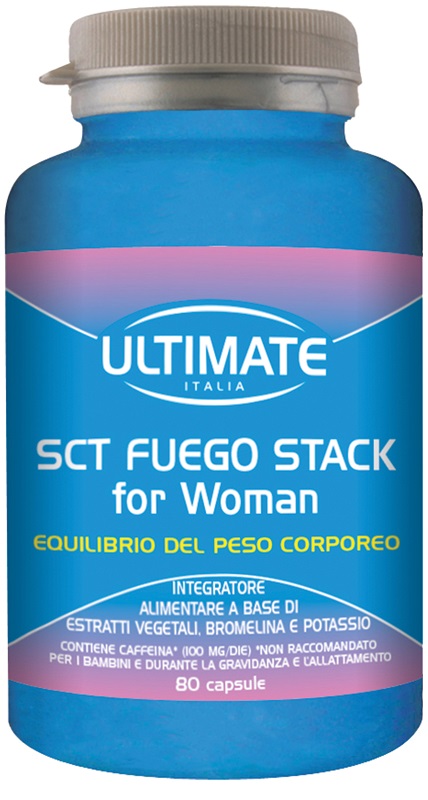 ULTIMATE SCT FUEGO STACK FOR WOMAN 80 CAPSULE - Farmacia Murachelli Di Putelli dr. Giovanni