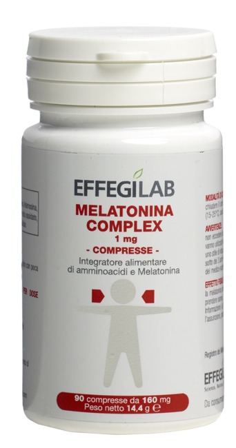 MELATONINA COMPLEX 1MG 90 COMPRESSE - Farmacia Murachelli Di Putelli dr. Giovanni
