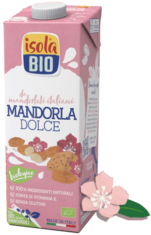 ISOLA BIO MANDORLA DOLCE BEVANDA BIOLOGICA 1 LITRO - Farmacia Murachelli Di Putelli dr. Giovanni