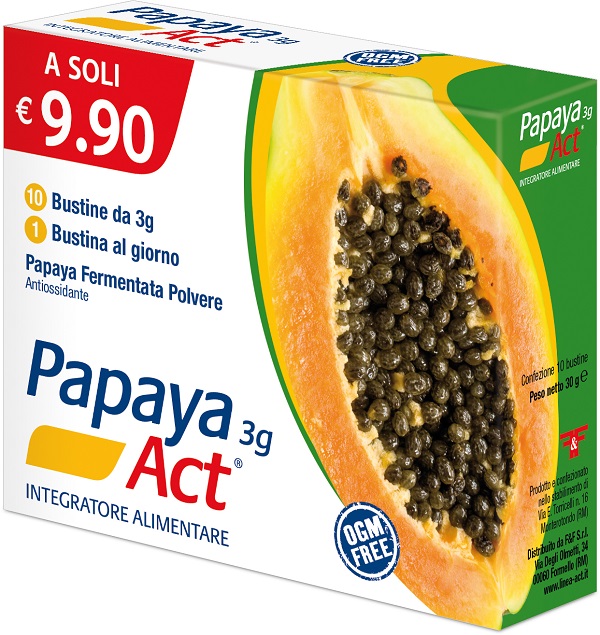 PAPAYA ACT 3G 10 BUSTINE - Farmacia Murachelli Di Putelli dr. Giovanni