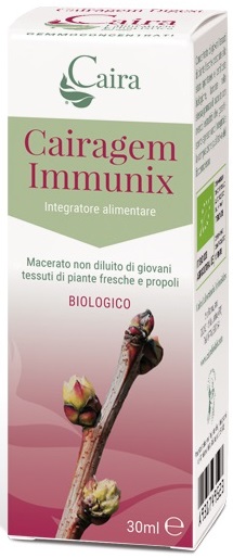 CAIRAGEM IMMUNIX GEMMODERIVATO BIO GOCCE 30 ML - Farmacia Murachelli Di Putelli dr. Giovanni