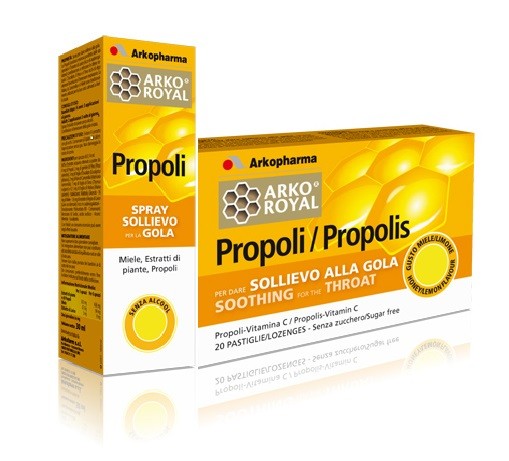 PACK GOLA PROPOLI COMPOSTO DA SPRAY 30 ML + PASTIGLIE 24 G - Farmacia Murachelli Di Putelli dr. Giovanni