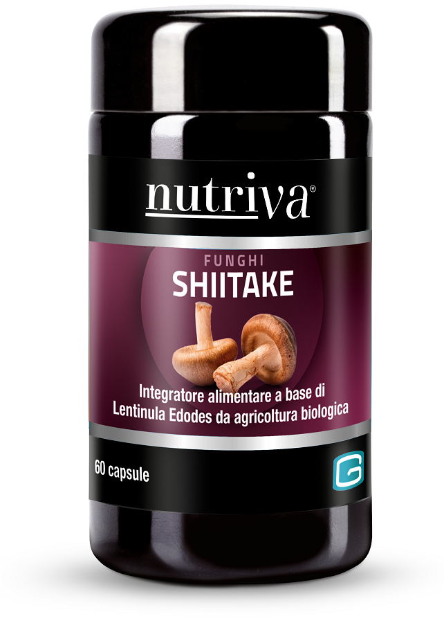 NUTRIVA SHIITAKE BIO 60 CAPSULE - Farmacia Murachelli Di Putelli dr. Giovanni