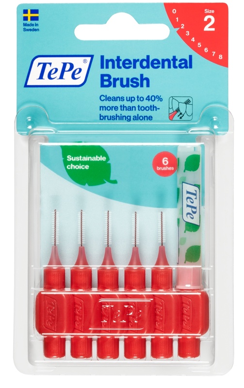 TEPE SCOVOLINO ROSSO 0,5MM 6 PEZZI - Farmacia Murachelli Di Putelli dr. Giovanni