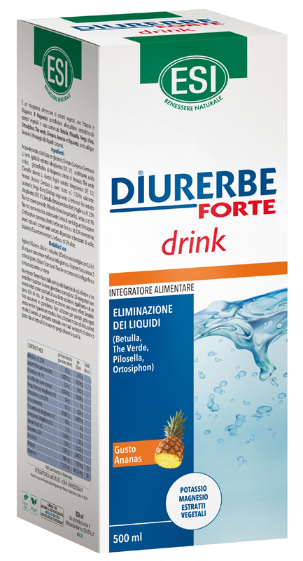 ESI DIURERBE FORTE DRINK ANANAS 500 ML - Farmacia Murachelli Di Putelli dr. Giovanni