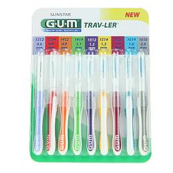 GUM TRAV/LER KIT SCOVOLINI 9 PEZZI - Farmacia Murachelli Di Putelli dr. Giovanni