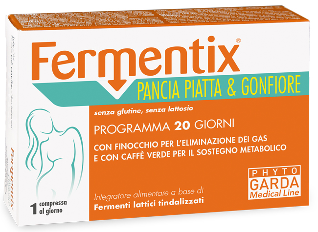 FERMENTIX PANCIA PIATTA E GONFIORE 20 COMPRESSE - Farmacia Murachelli Di Putelli dr. Giovanni