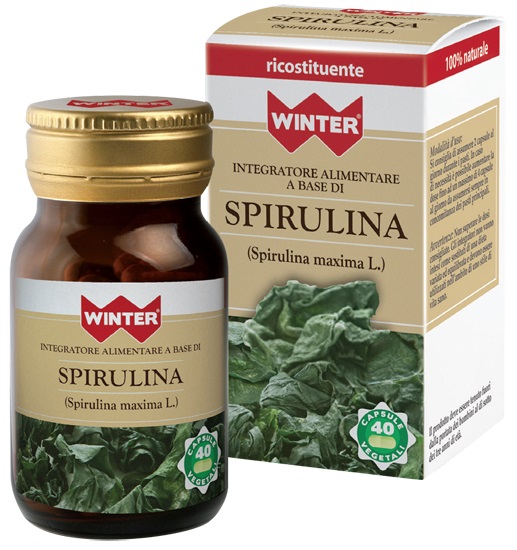WINTER SPIRULINA 40 CAPSULE VEGETALI - Farmacia Murachelli Di Putelli dr. Giovanni