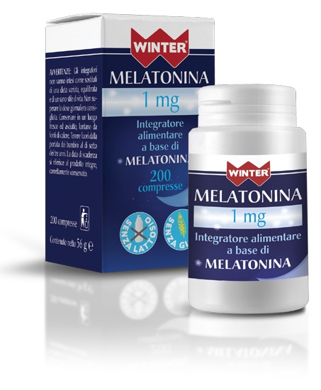 WINTER MELATONINA 1 MG 200 COMPRESSE - Farmacia Murachelli Di Putelli dr. Giovanni