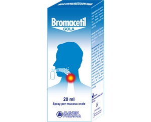 BROMACETIL GOLA SPRAY 20 ML - Farmacia Murachelli Di Putelli dr. Giovanni