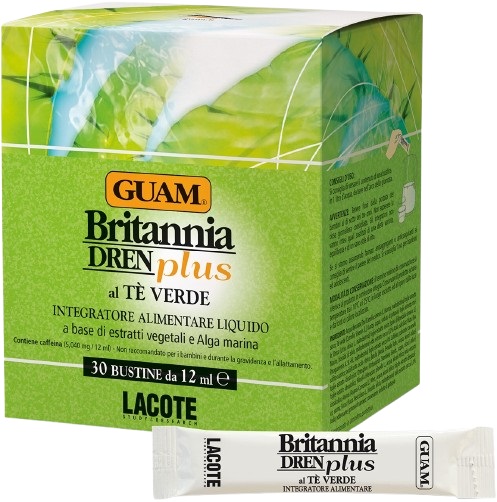 GUAM BRITANNIA DREN PLUS 30 BUSTINE DA 12 ML - Farmacia Murachelli Di Putelli dr. Giovanni