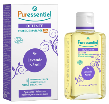 PURESSENTIEL RILASSANTE OLIO MASSAGGIO 100 ML - Farmacia Murachelli Di Putelli dr. Giovanni