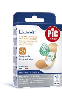 CEROTTO PIC CLASSIC 25X72 MM 10 ANTIBATTERICO 10 PEZZI - Farmacia Murachelli Di Putelli dr. Giovanni