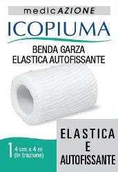 ICOPIUMA BENDA GARZA ELASTICA AUTOFISSANTE CM 4X4 MT - Farmacia Murachelli Di Putelli dr. Giovanni
