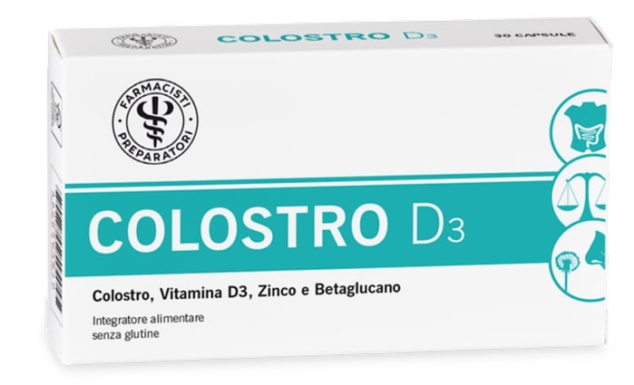 LFP COLOSTRO D3 30 CAPSULE - Farmacia Murachelli Di Putelli dr. Giovanni