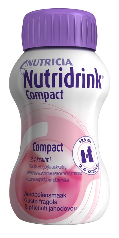 NUTRIDRINK COMPACT FRAGOLA 4X125 ML - Farmacia Murachelli Di Putelli dr. Giovanni