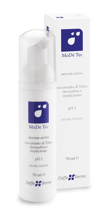 MODE' TEC MOUSSE ATTIVA 70 ML - Farmacia Murachelli Di Putelli dr. Giovanni