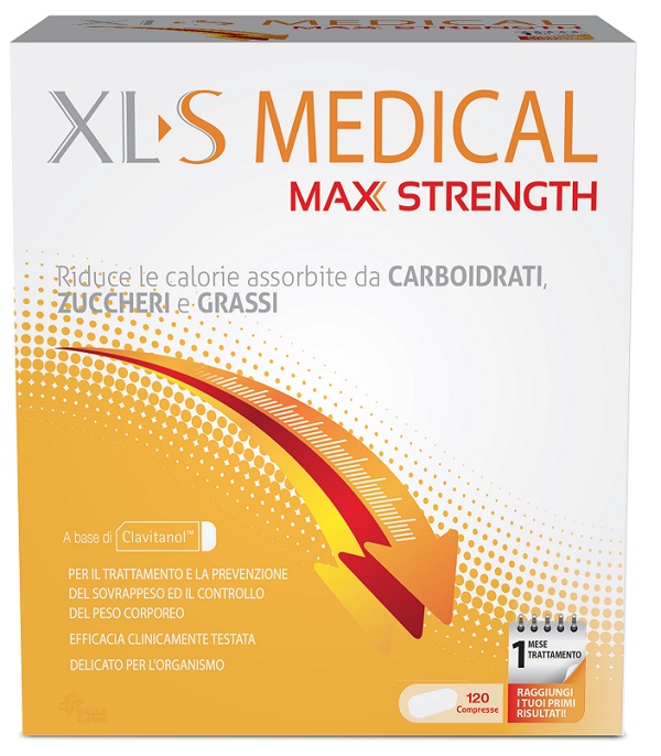 XLS MEDICAL MAX STRENGTH 120 COMPRESSE - Farmacia Murachelli Di Putelli dr. Giovanni
