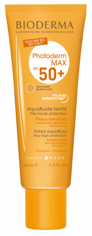 PHOTODERM MAX AQUAFLUIDE TINTED NP FLUIDO SOLARE SPF 50+ UVA 26 40 ML - Farmacia Murachelli Di Putelli dr. Giovanni