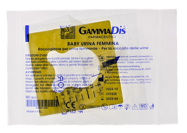 CONTENITORE URINA BABY FEMMINA GAMMADIS - Farmacia Murachelli Di Putelli dr. Giovanni