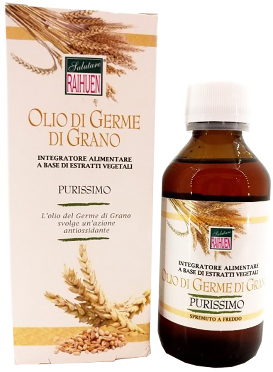 RAIHUEN OLIO GERME DI GRANO GRADO ALIMENTARE 100 ML - Farmacia Murachelli Di Putelli dr. Giovanni